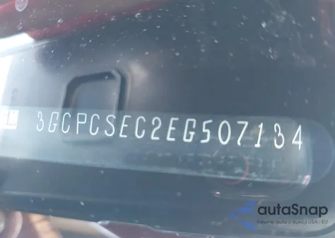 2014 Chevrolet Silverado 1500 2Lz z USA, uszkodzony, nr VIN 3GCPCSEC2EG507134